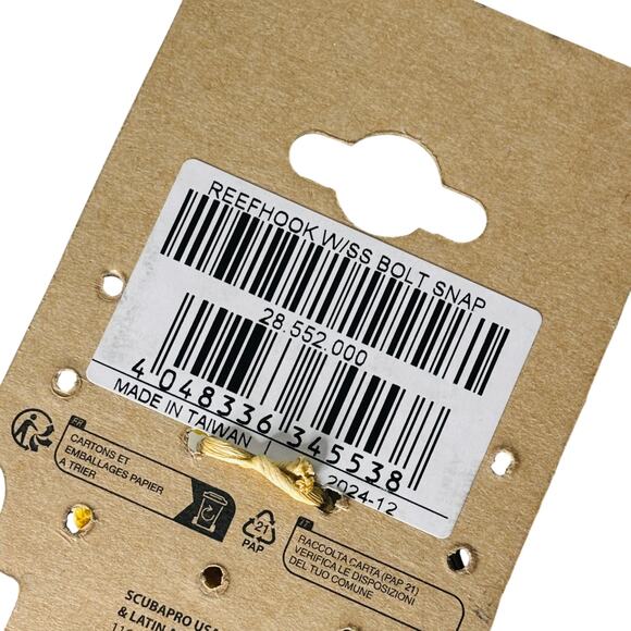 ScubaPro Reef Hook with Stainless Bolt Snap - Picture 4 of 6